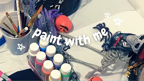 Paint With Me | i tried Painting on Clothes