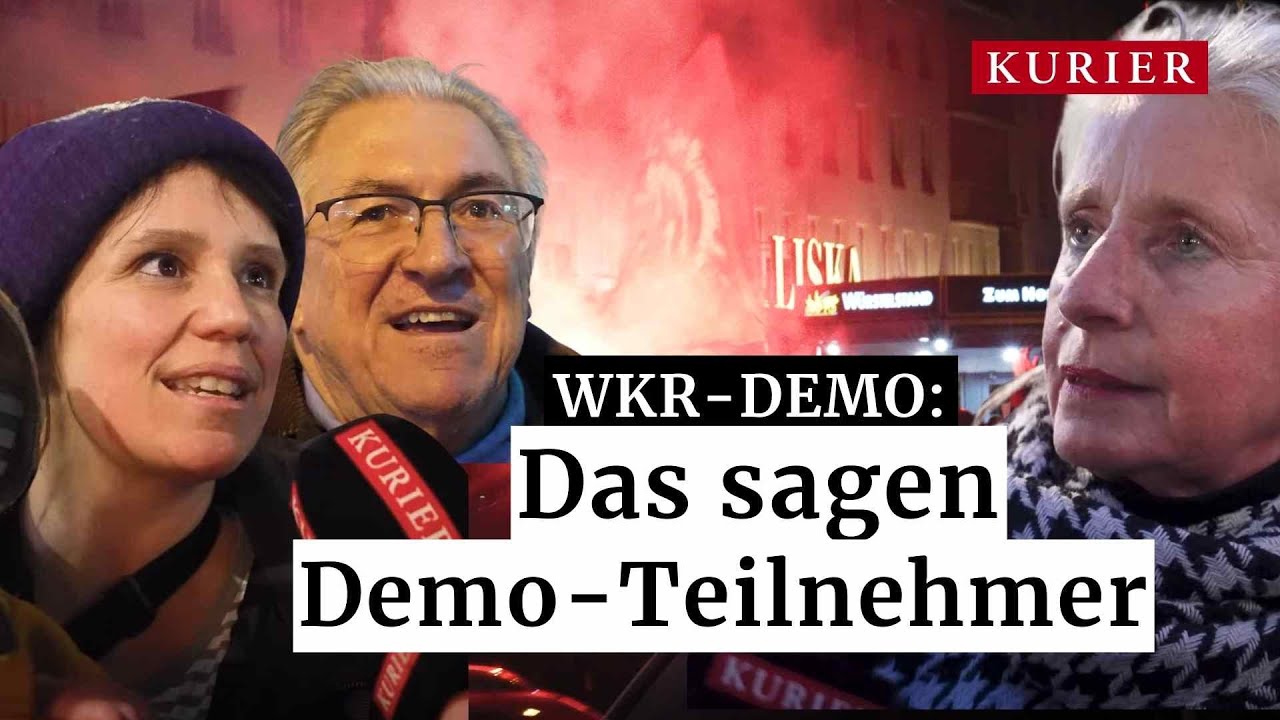 Stimmen von der Demo gegen den Akademikerball