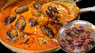 बैंगन की इतनी स्वादिस्ट सब्ज़ी की हर कोई तारीफ करेगा | Maharashtrian Bharleli Vangi Recipe | Kabita