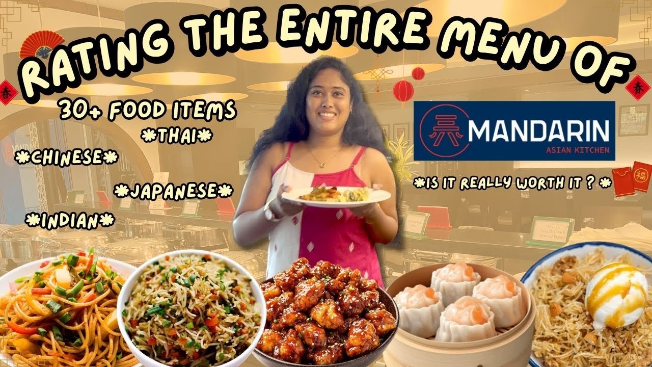 I tried the *ENTIRE MENU* of *MANDARIN ASIAN KITCHEN* | Mandarin Asian Kitchen | Mainland China