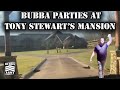 Bubba gives you a behind the scenes tour of tony stewarts luxurious mansion  thebubbaarmy