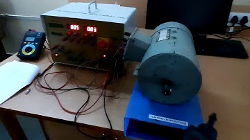 Speed control of seperately excited dc motor using IGBT/ MOSFET chopper