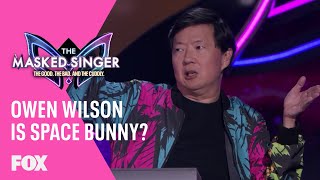 Ken Jeong Thinks Space Bunny Is Owen Wilson | Season 7 Ep. 9 | THE MASKED SINGER