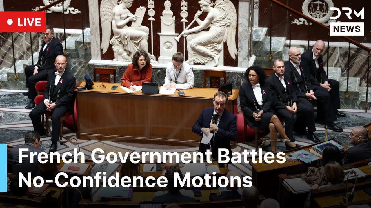 LIVE: French Parliament Debates No-Confidence Motions in Government | AC1G
