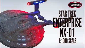How to Build the Enterprise NX-01 with LED Lighting – Star Trek Model Kit Guide