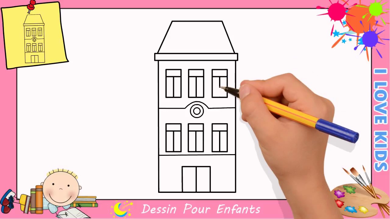 Dessin Maison Facile Etape Par Etape Comment Dessiner Une Maison