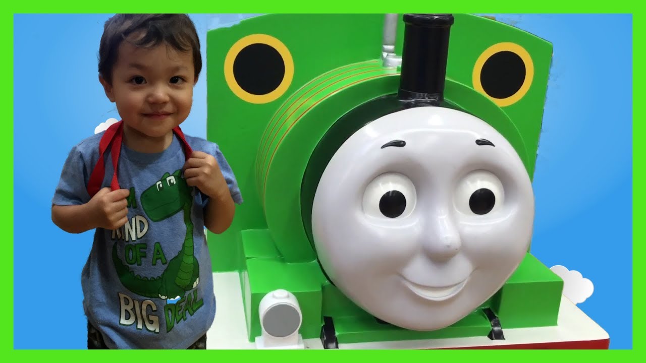 Matthew visits Toys R Us for the first time! - YouTube