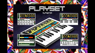 Playset by Fingerlab - Drum & Synth Sequencer - Pre-Release Tutorial for the iPad