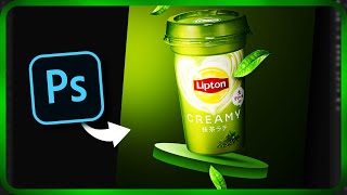 Lipton Tea Ad Design  | Photoshop