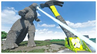 Can Anything Defeat Godzilla? - Teardown Destruction & Mods