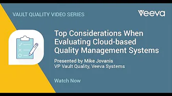 Top Considerations When Evaluating Cloud based Quality Management Systems