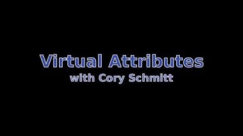 Virtual Attributes w/ Phoenix and Ecto - S01E01