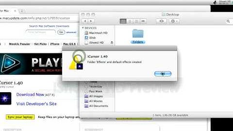 How to add an effect to your cursor! (Mac)
