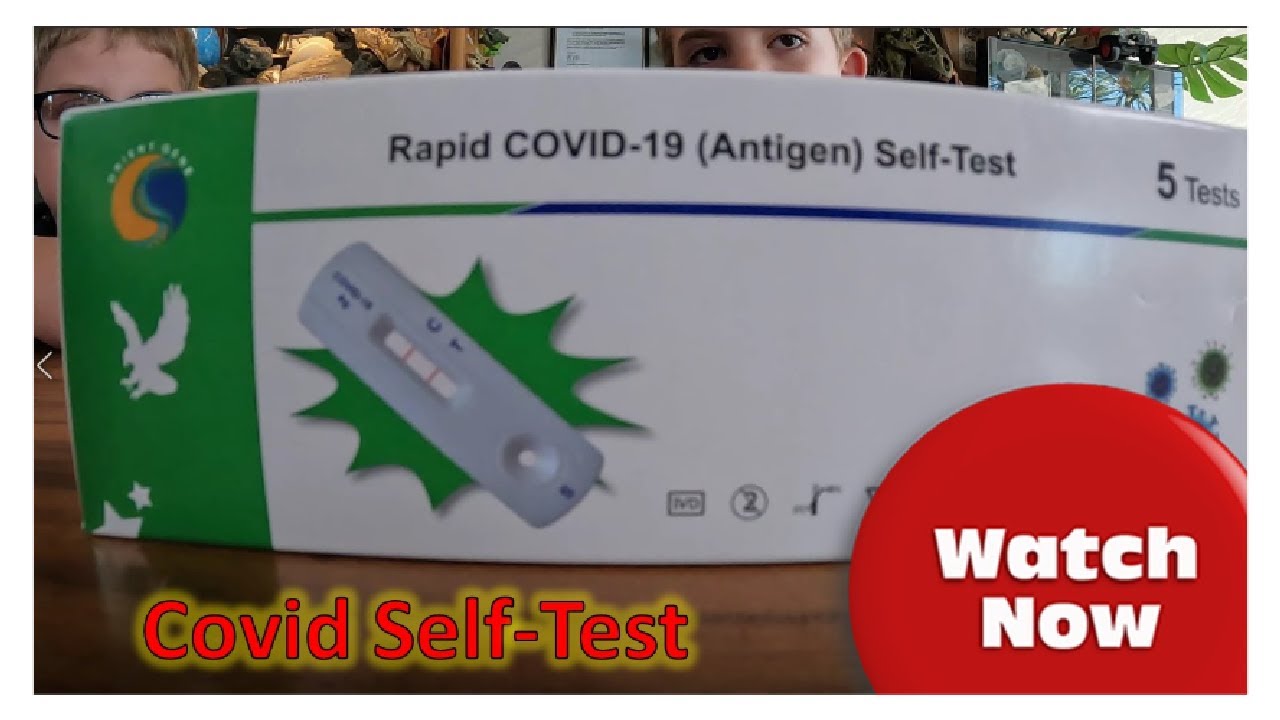 How to do a COVID-19 Self Test (rapid antigen test) - YouTube