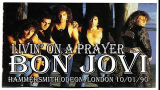 Bon Jovi -  Livin' On A Prayer ( Live in London' 90 )