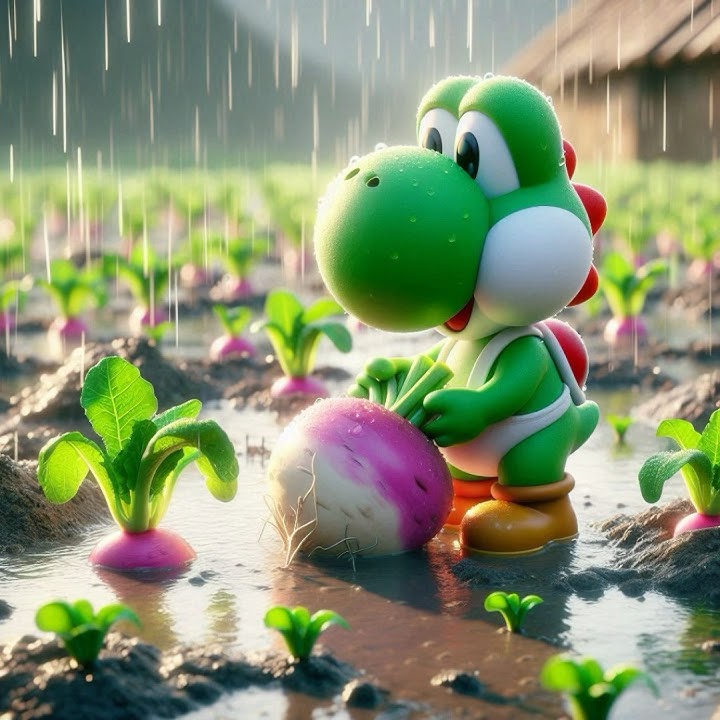 A Day in Yoshi's Rural Life: The Mario Brothers’ Unemployment！ #supermario #waluigi #bowser