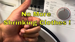 How to Prevent Clothes From Shrinking or Fading in a Washing Machine & Dryer