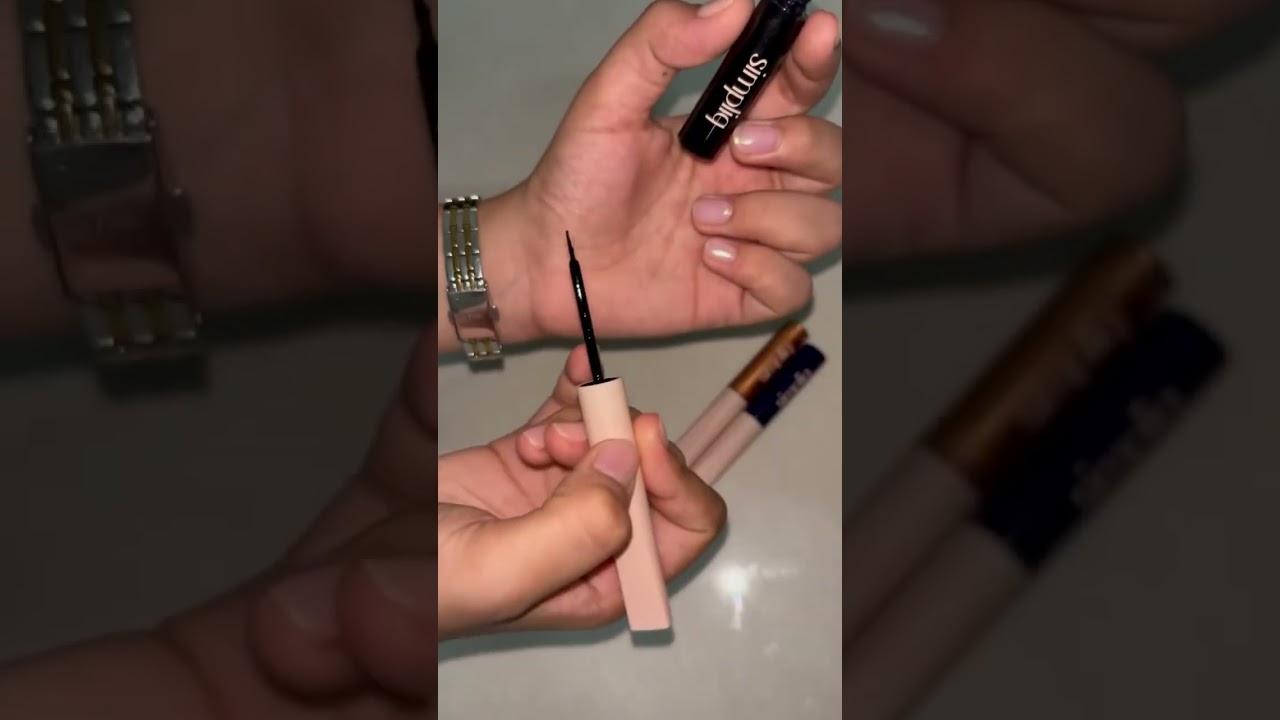 Sleek, sharp, and always on point  Liquid liner for the win!