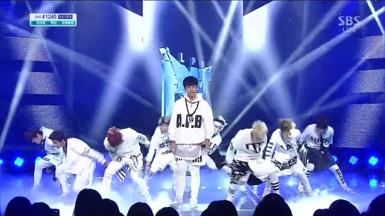 [Алфавит] - AB City @ Популярные Inkigayo 140105