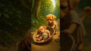 Dog sad story 😭 #aivideo #aishorts