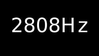 Speaker Sound Test 2808Hz