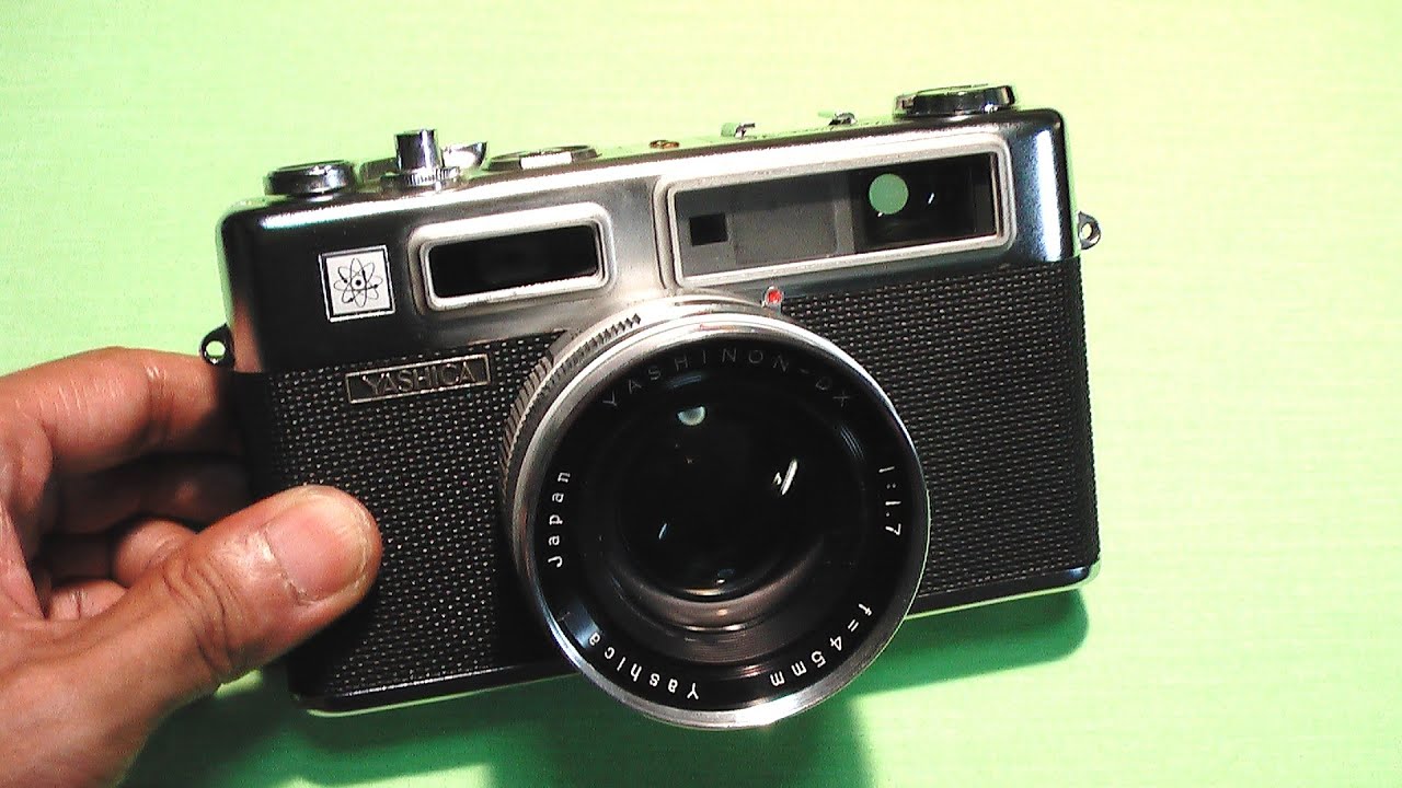 ヤシカ 初代エレクトロ35の使い方 YASHICA ELECTRO35 the first How to use 1960s Rangefinder  camera - YouTube