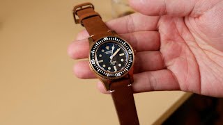 Quick &amp; Dirty Review: Fonderia Navale Vintage | Watch #Shorts | &quot;A Cheap $350 Bronze Diver&quot;