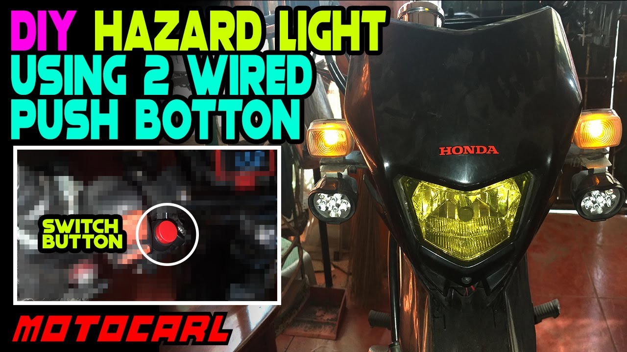 DIY - Hazard light switch | Honda XRM125