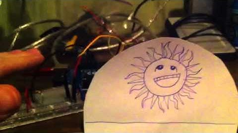 Arduino: light sensor + servo