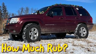 32' tires on a stock Jeep Grand Cherokee WJ?