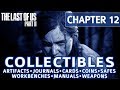 The Last of Us 2 - Chapter 12: Channel 13 All Collectible Locations (Artifacts, Cards, Safes, etc)