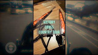 Снято на Айфон! Установка дополнительного освещения на VICTORY CROSS COUNTRY TOUR!
