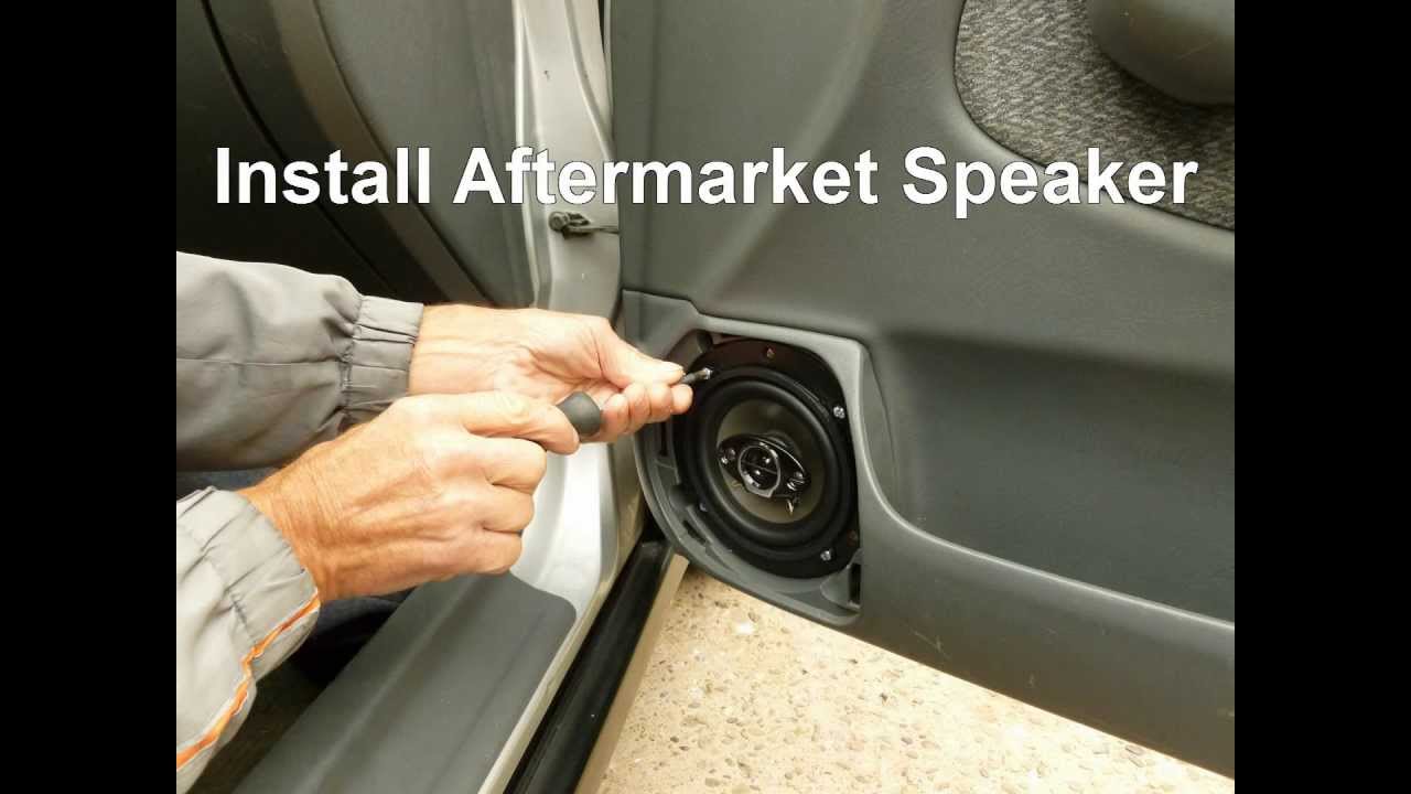 How to replace rear speakers in 2000 honda civic #2