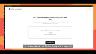 AI PDF to Audiobook | Convert PDF Documents into Audio Instantly screenshot 3