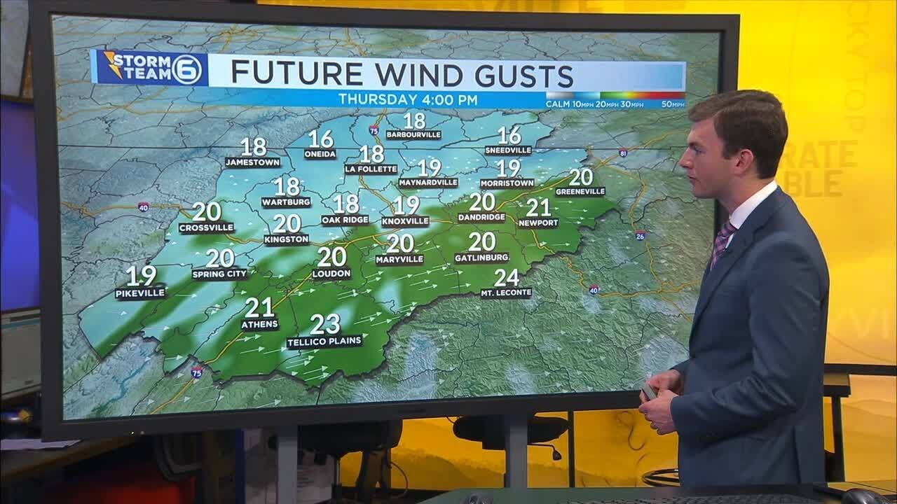 A pleasant Thursday before temperatures tumble tonight - YouTube