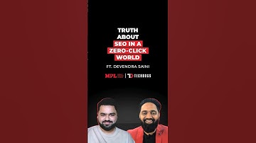 Truth About SEO in a Zero Click World!