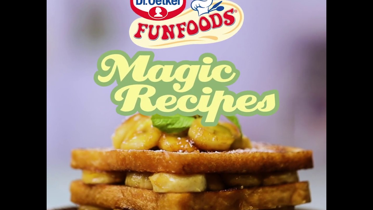 How to make an eggless French Toast | Easy Magic Recipes by FunFoods - YouTube