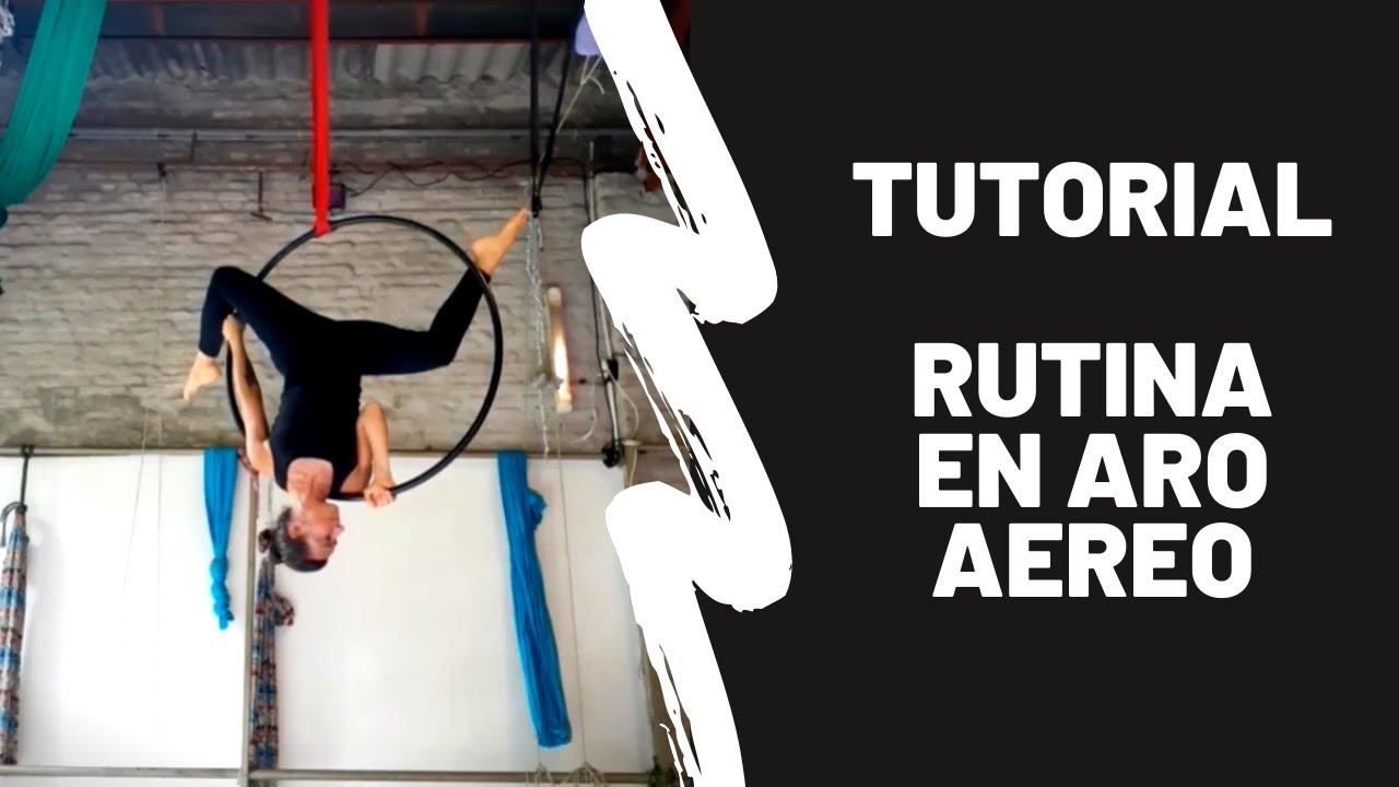 ✅ Aerial Hoop TUTORIAL- Lyra (secuencia con figuras)💥
