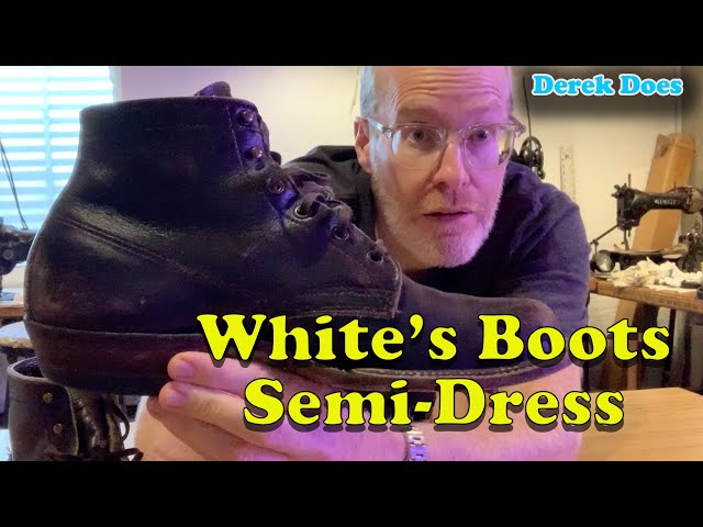 White's Boots Semi-Dress on Derek Does. - YouTube