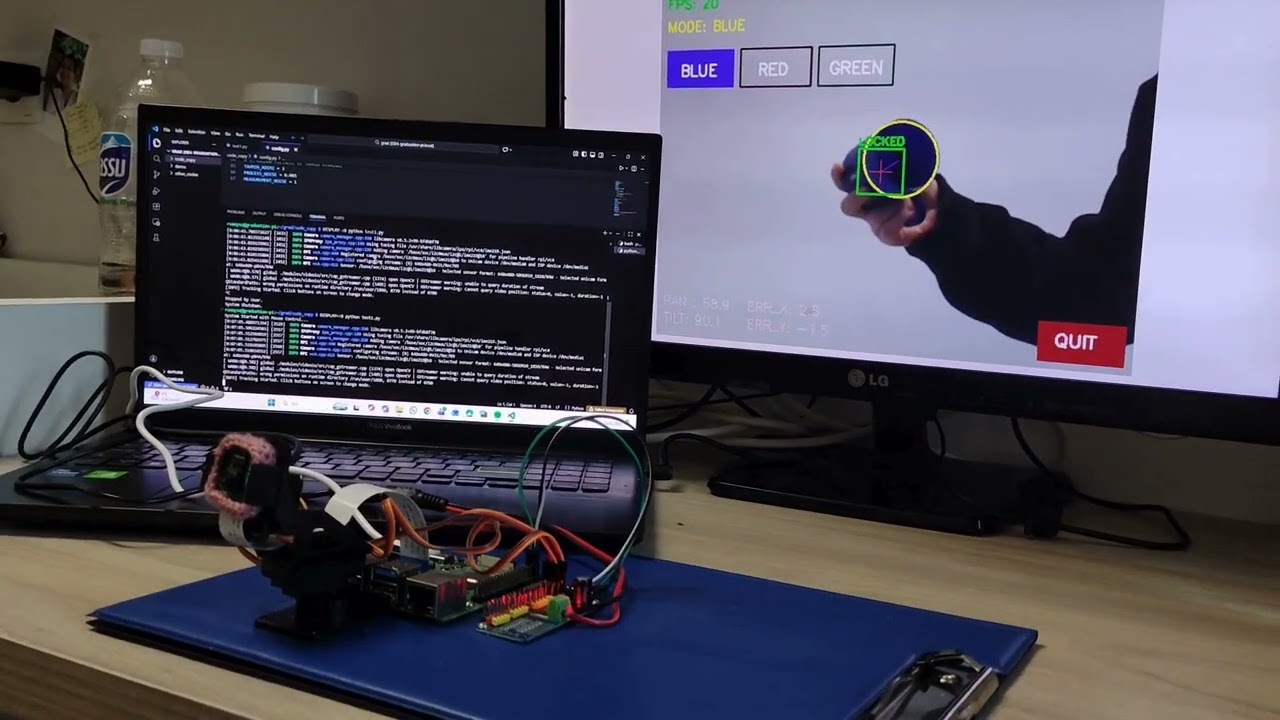 GTU495 GRADUATION PROJECT Angle-Based Visual Guidance System Using Pan-Tilt Mechanism
