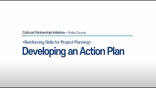 Developing an Action Plan