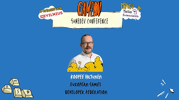 GAMEDEV CONFERENCE: Get Ready! How Are EU Policy Makers Disrupting European Game Markets?