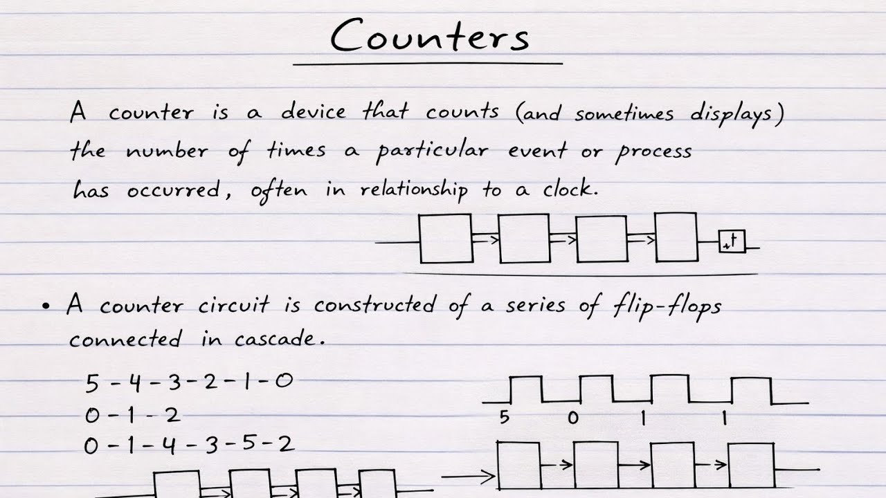 Introduction to Counter in Digital Electronics | What is Counter? - YouTube