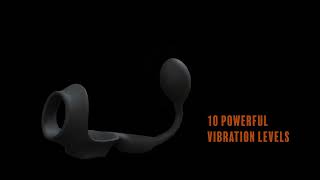 Cock Ring with RC Butt Plug by Rebel | ORION Wholesale
