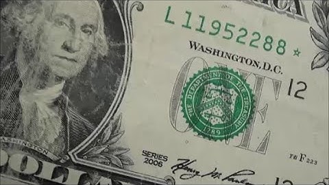 STAR NOTE found searching money HAS COOL SERIAL NUMBER