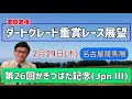 【かきつばた記念】2024ダートグレードレース展望🏇～2月29日(木)第26回かきつばた記念(JpnⅢ)