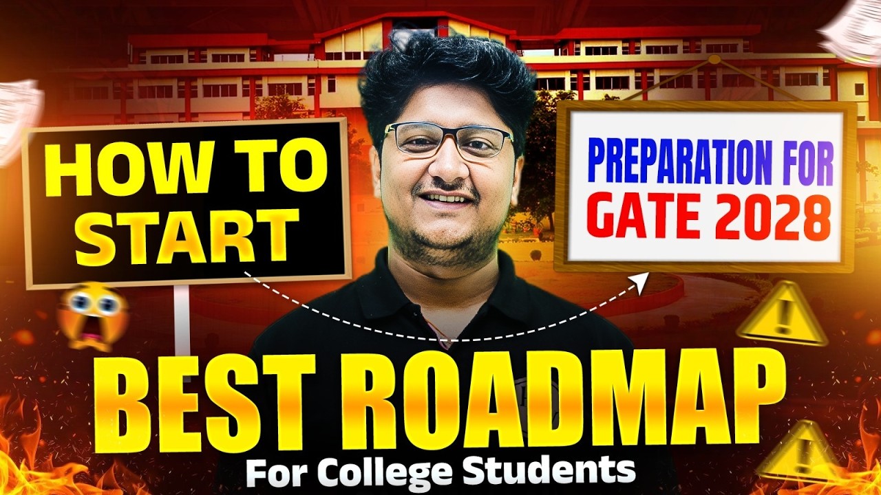 How to Start GATE 2028 Preparation | Best Roadmap for College Students ...