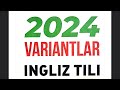 Ingliz tili variant testlar 6-10 gacha•|• 2024 #english #analyse #test #grammatika #grammar #variant