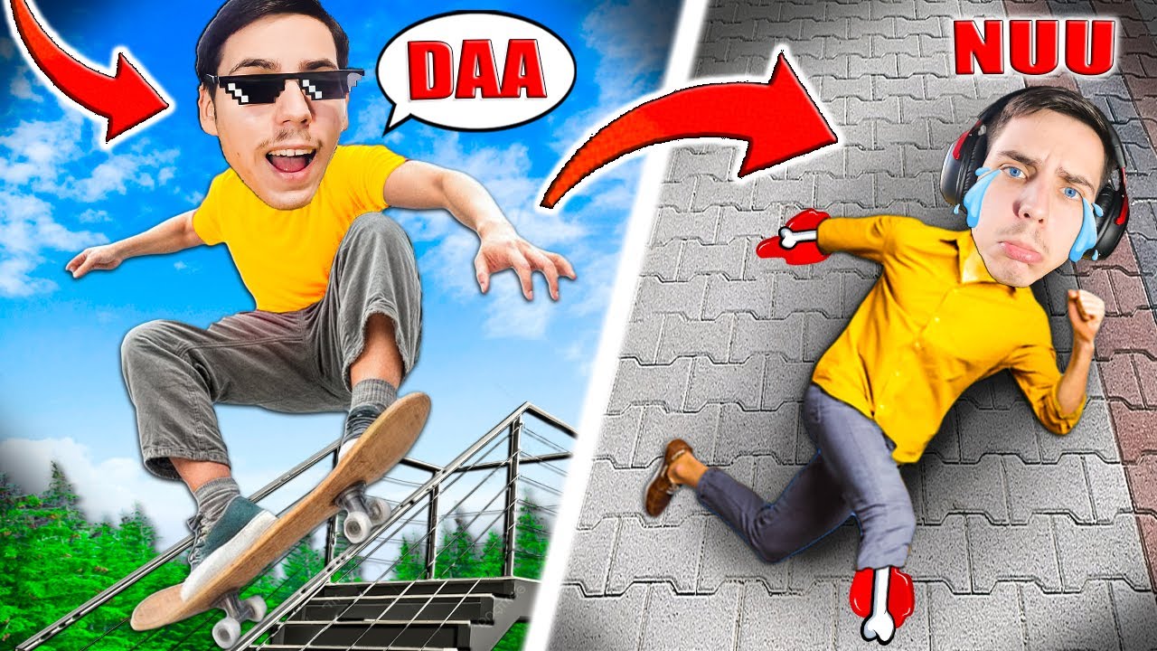 Mi-am RUPT OASELE pe SKATE !