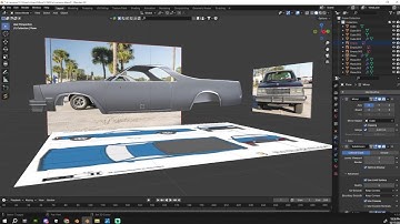 building a car in blender live